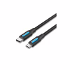 Дата кабель USB-C to Micro 5P 1.5m 2A black Vention (COVBG) - Image 1