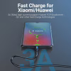 Дата кабель USB 3.0 AM to USB-C 1.5m black Vention (COZBG) - Image 7