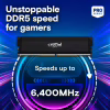 Модуль памяти для компьютера DDR5 32GB 6400 MHz Pro Overclocking Black Micron (CP32G64C40U5B) - Image 2
