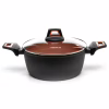 Кастрюля Hölmer кована з кришкою CR-1325-SBMCL Carrot 2,5 л (CR-1325-SBMCL Carrot) - Image 2
