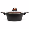 Кастрюля Hölmer кована з кришкою CR-1325-SBMCL Carrot 2,5 л (CR-1325-SBMCL Carrot) - Image 1