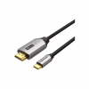 Кабель мультимедийный USB-C to HDMI M 1.5m 4K60Hz Thunderbolt 3 HDCP2.2 black Vention (CRBBG) - Image 1