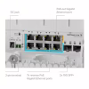 Комутатор мережевий Mikrotik CSS610-1Gi-7R-2S+OUT - Image 4