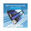 Дата кабель USB 2.0 AM to USB-C 1.0m 3A black Vention (CTHBF) - Image 2