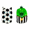Мягкая игрушка Cats vs Pickles 2 в 1 – Котик и огурец Футбол (CVP2200-2) - Image 1
