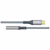 Перехідник USB-C to 3.5mm F 0.14m gray ColorWay (CW-AD-CJ) - Image 3