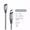 Перехідник USB-C M to Lightning F 0.17m gray ColorWay (CW-AD-CL) - Image 6