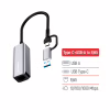 Адаптер USB-C + USB A to RJ45 Ethernet 1000Mbps ColorWay (CW-AD-CRG) - Image 6