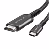 Кабель мультимедийный USB-C to HDMI M 2.0m 4K60Hz black ColorWay (CW-CBCHD077-BK) - Image 3