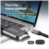 Кабель мультимедийный USB-C to HDMI M 2.0m 4K60Hz black ColorWay (CW-CBCHD077-BK) - Image 7