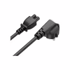 Кабель живлення C5 1.0m black ColorWay (CW-CBP084-BK) - Image 2