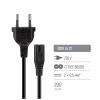 Кабель питания C7 2m black ColorWay (CW-CBP085-BK) - Image 6