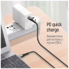 Дата кабель USB-C to USB-C 2.0m PD Fast Charging 65W 3A grey ColorWay (CW-CBPDCC039-GR) - Image 3