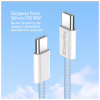 Дата кабель USB-C to USB-C 1.0m 60W 3.0А blue ColorWay (CW-CBPDCC061-BL) - Image 7