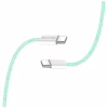 Дата кабель USB-C to USB-C 1.0m 60W 3.0А green ColorWay (CW-CBPDCC061-G) - Image 5