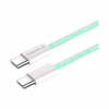 Дата кабель USB-C to USB-C 1.0m 60W 3.0А green ColorWay (CW-CBPDCC061-G) - Image 6