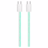 Дата кабель USB-C to USB-C 1.0m 60W 3.0А green ColorWay (CW-CBPDCC061-G) - Image 7