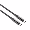 Дата кабель USB-C to USB-C 2.0m (PVC+Aluminum Alloy) (PD Fast Charging 240W) 5А black ColorWay (CW-CBPDCC070-BK) - Image 4