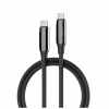 Дата кабель USB-C to USB-C 2.0m (PVC+Aluminum Alloy) (PD Fast Charging 240W) 5А black ColorWay (CW-CBPDCC070-BK) - Image 1