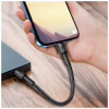 Дата кабель USB-C to Lightning 0.3m 3А black ColorWay (CW-CBPDCL054-BK) - Image 9