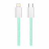 Дата кабель USB-C to Lightning 1.0m 27W green ColorWay (CW-CBPDCL061-G) - Image 6
