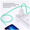Дата кабель USB-C to Lightning 1.0m 27W green ColorWay (CW-CBPDCL061-G) - Image 10