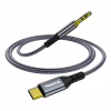 Кабель мультимедийный USB-C to 3.5mm M 1.2m gray ColorWay (CW-CBPDJ071-G) - Image 2