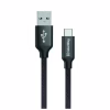 Дата кабель USB 2.0 AM to USB-C 1.0m 2.1А black ColorWay (CW-CBUC003-BK) - Image 1