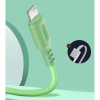 Дата кабель USB 2.0 AM to USB-C 1.0m soft silicone green ColorWay (CW-CBUC042-GR) - Image 5