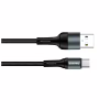 Дата кабель USB 2.0 AM to USB-C 1.0m nylon black ColorWay (CW-CBUC045-BK) - Image 4