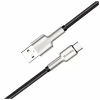 Дата кабель USB 2.0 AM to USB-C 1.0m head metal black ColorWay (CW-CBUC046-BK) - Image 3