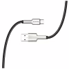 Дата кабель USB 2.0 AM to USB-C 1.0m head metal black ColorWay (CW-CBUC046-BK) - Image 5
