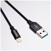 Дата кабель USB 2.0 AM to Lightning 1.0m black ColorWay (CW-CBUL004-BK) - Image 3