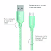 Дата кабель USB 2.0 AM to Micro 5P 1.0m mint ColorWay (CW-CBUM002-MT) - Image 2