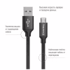 Дата кабель USB 2.0 AM to Micro 5P 2.0m black ColorWay (CW-CBUM009-BK) - Image 2