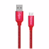 Дата кабель USB 2.0 AM to Micro 5P 2.0m red ColorWay (CW-CBUM009-RD) - Image 1