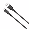 Дата кабель USB 2.0 AM to Micro 5P 1.0m 3A textured PVC black ColorWay (CW-CBUM094-BK) - Image 3