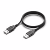Дата кабель USB 2.0 AM/AM 1.0m black ColorWay (CW-CBUU071-BK) - Image 3