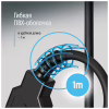 Дата кабель USB 2.0 AM/AM 1.0m black ColorWay (CW-CBUU071-BK) - Image 9