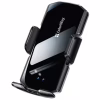 Универсальный автодержатель ColorWay FlameGrip, автозажим, Wireless Charger 15W Black (CW-CHAW070Q-BK) - Image 1