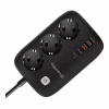 Мережевий фільтр живлення ColorWay CW-CHE34PDB 3 роз/4USB GaN3 Pro (CW-CHE34PDB) - Image 3