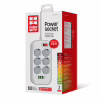 Мережевий фільтр живлення ColorWay CW-CHE64PDW, 6 розеток/4USB 2M (CW-CHE64PDW) - Image 2