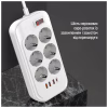 Мережевий фільтр живлення ColorWay CW-CHE64PDW, 6 розеток/4USB 2M (CW-CHE64PDW) - Image 6