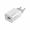 Зарядний пристрій ColorWay 1USB Quick Charge 3.0 (18W) (CW-CHS013Q-WT) - Image 1