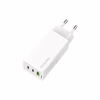 Зарядное устройство ColorWay GaN Mini 65W PD Port PPS USB (USB-2C1A) white (CW-CHS058PD-WT) - Image 4