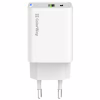 Зарядное устройство ColorWay C101E GaN Mini 45W PD PPS USB-C + USB-A QC4.0 white (CW-CHS060PD-WT) - Image 3
