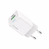 Зарядний пристрій ColorWay USB-C PD20W + 1xUSB QC4.0 white (CW-CHS062PD-WT) - Image 1