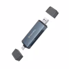 Считыватель флеш-карт ColorWay USB 2.0/USB-C to CF/SD/MicroSD (CW-CR-01) - Image 2