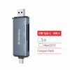 Считыватель флеш-карт ColorWay USB 2.0/USB-C to CF/SD/MicroSD (CW-CR-01) - Image 4