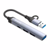 Концентратор ColorWay USB-A/USB-C 4-in-1 USB2.0х2/USB3.0/USB-C2.0 (CW-HUB06) - Image 2